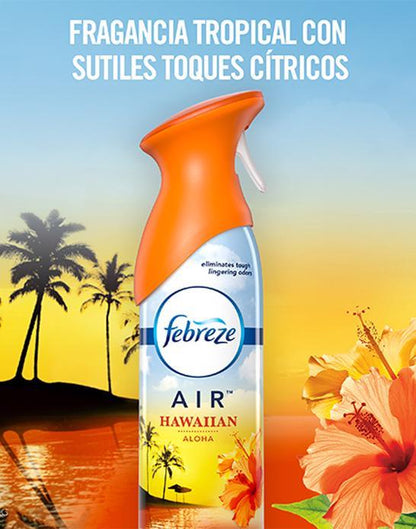 Febreze Eliminador de Olores Hawaiian Aloha 4 x 250 gr - Puntolimpieza