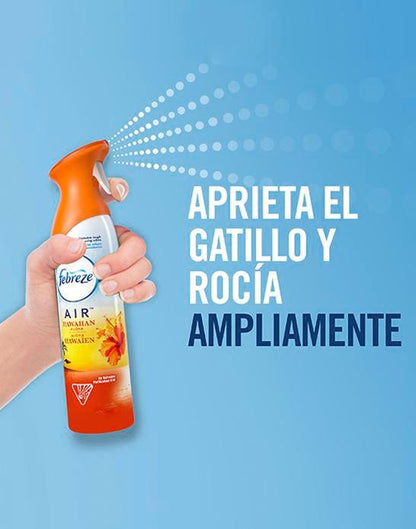 Febreze Eliminador de Olores Hawaiian Aloha 4 x 250 gr - Puntolimpieza