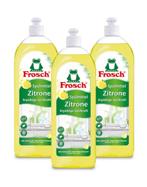 Frosch Lavaloza liquido limon 3 x 750 cc - Puntolimpieza