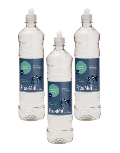 Freemet Limpiador multiuso aroma cítrico 3 x 900 cc