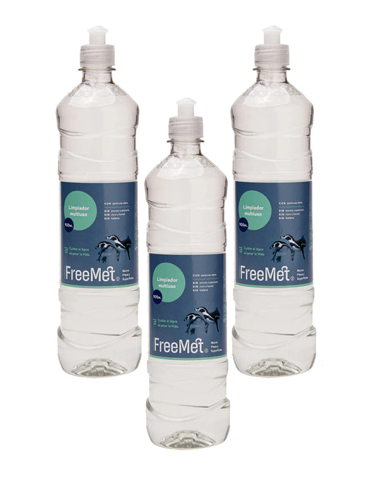 Freemet Limpiador multiuso aroma cítrico 3 x 900 cc