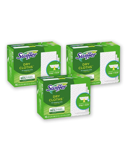 Swiffer Repuesto Mopa Seca 3 x 16 unid - Puntolimpieza