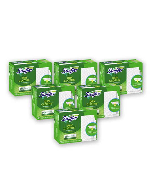 Swiffer Repuesto Mopa Seca 6 x 16 unid - Puntolimpieza