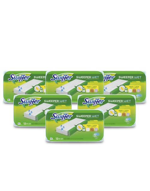 Swiffer Repuesto Mopa Humeda 6 x 12 unid - Puntolimpieza