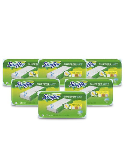 Swiffer Repuesto Mopa Humeda 6 x 12 unid - Puntolimpieza