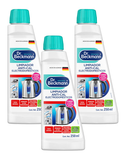 Dr. Beckmann Limpiador Anti-Cal Electrodomesticos 3 x 250 cc