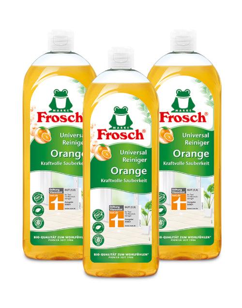 Frosch Limpiador Multiuso Naranja 3 x 750 cc - Puntolimpieza