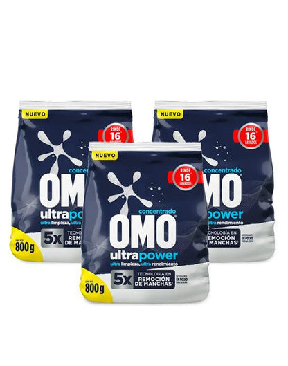 Omo Detergente Matic en polvo 6,4 kg - Puntolimpieza