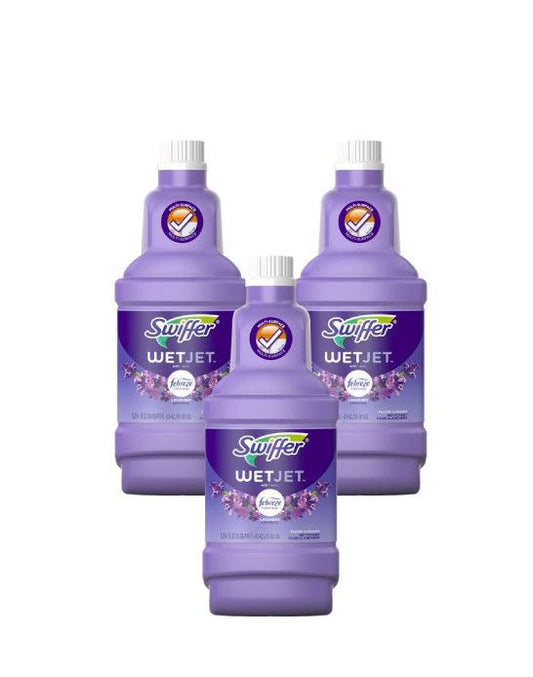 Swiffer Repuesto Liquido Lavanda Wet Jet 3 x 1,25 L - Puntolimpieza