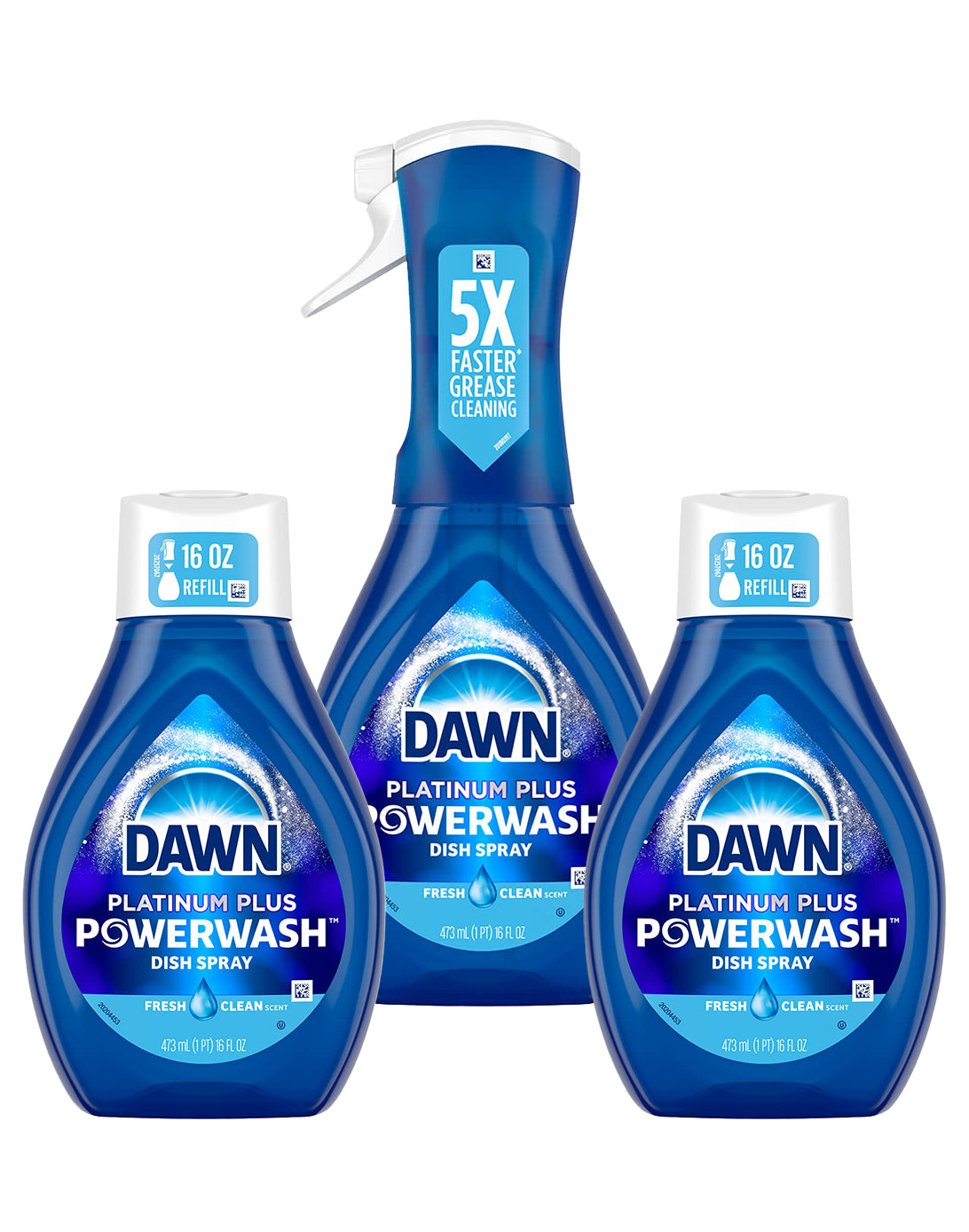 Dawn PowerWash Spray + 2 Refill Spray PACK