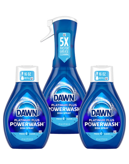 Dawn PowerWash Spray + 2 Refill Spray PACK