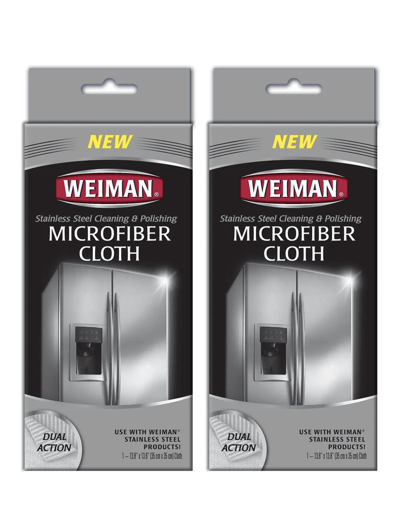 Weiman Paño microfibra Acero Inoxidable 2 x 1 unid - Puntolimpieza