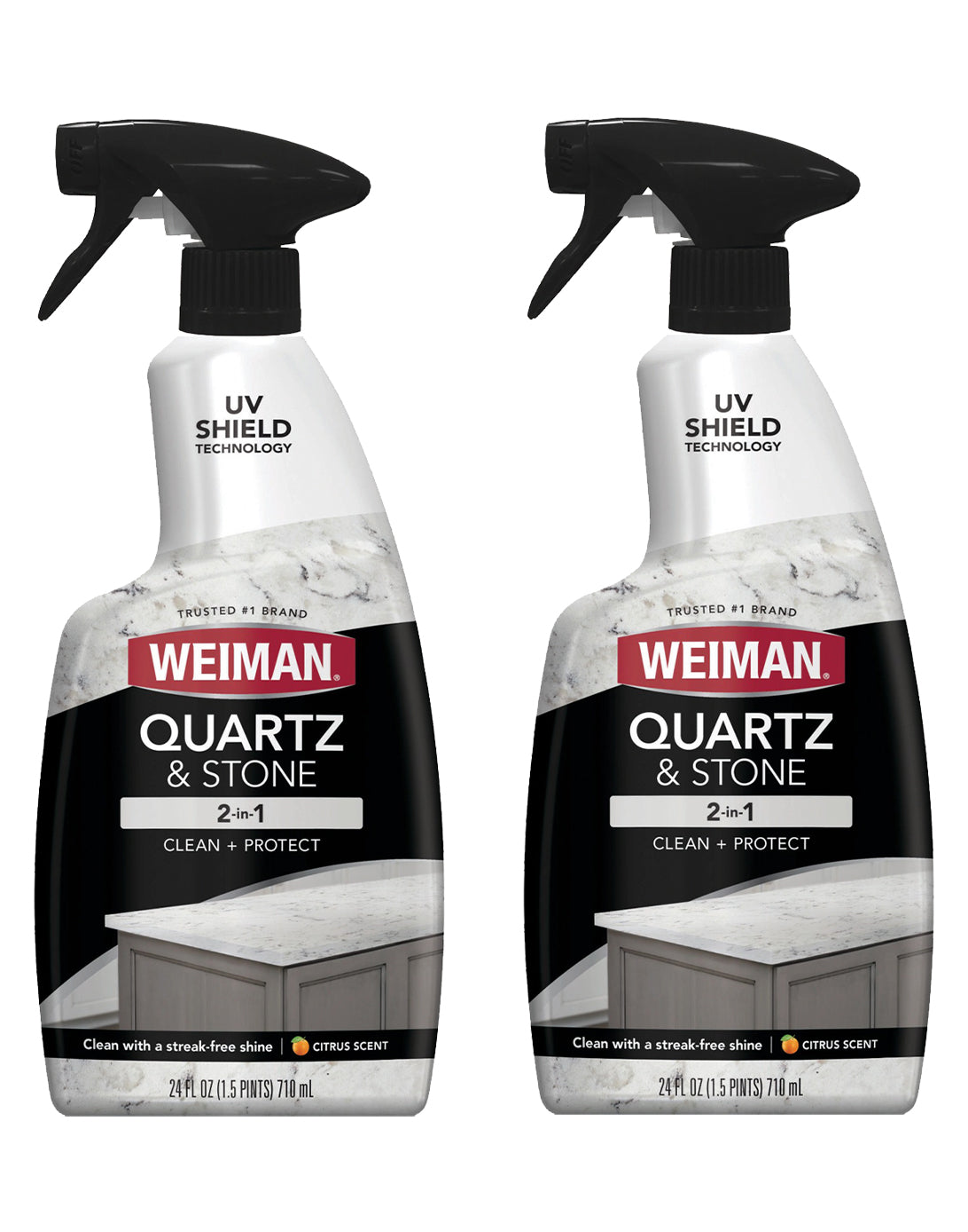 Weiman Limpiador y Abrillantador para Quarzo 2 x 710 cc