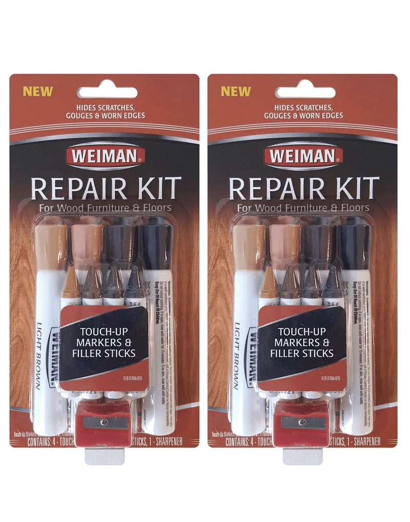 Weiman Kit Reparación Muebles y Suelos de Madera 2 x 1 kit - Puntolimpieza