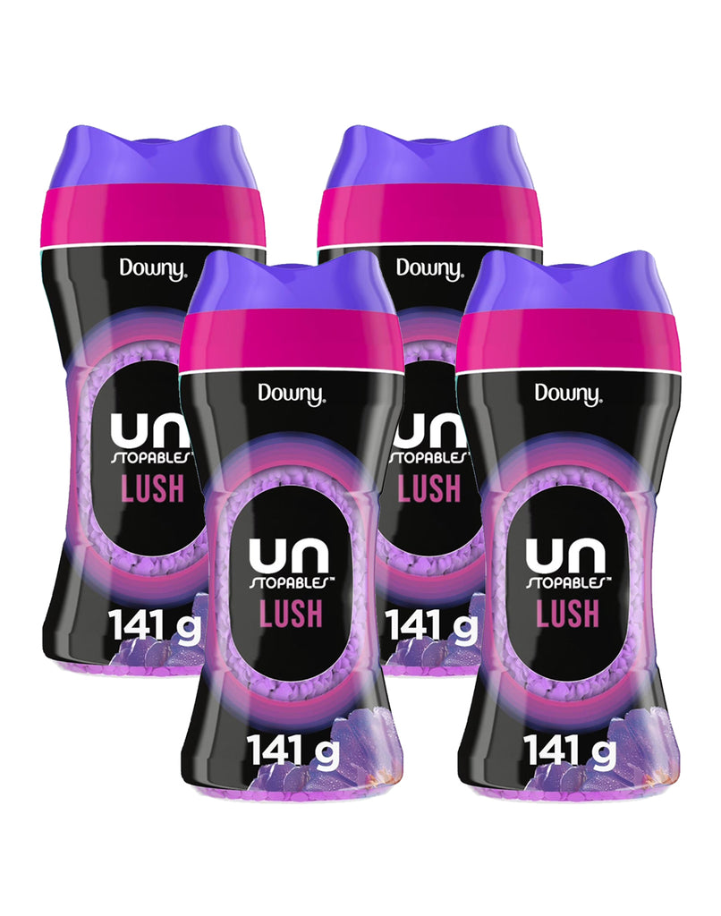 Downy Perlas de Perfume Lush 4 x 141 gr