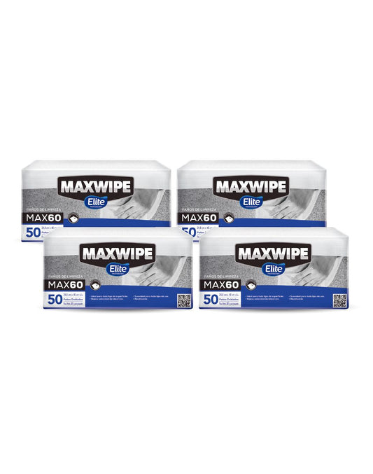 Elite Maxwipe Paños de Limpieza Doblado MAX60 4 x 50 unid - Puntolimpieza