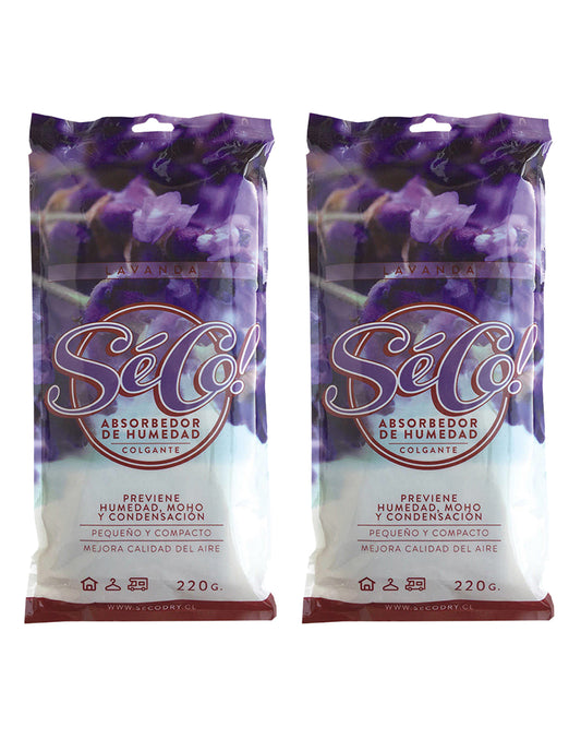 SéCo! Absorbente Humedad Colgante 2 x 220 gr