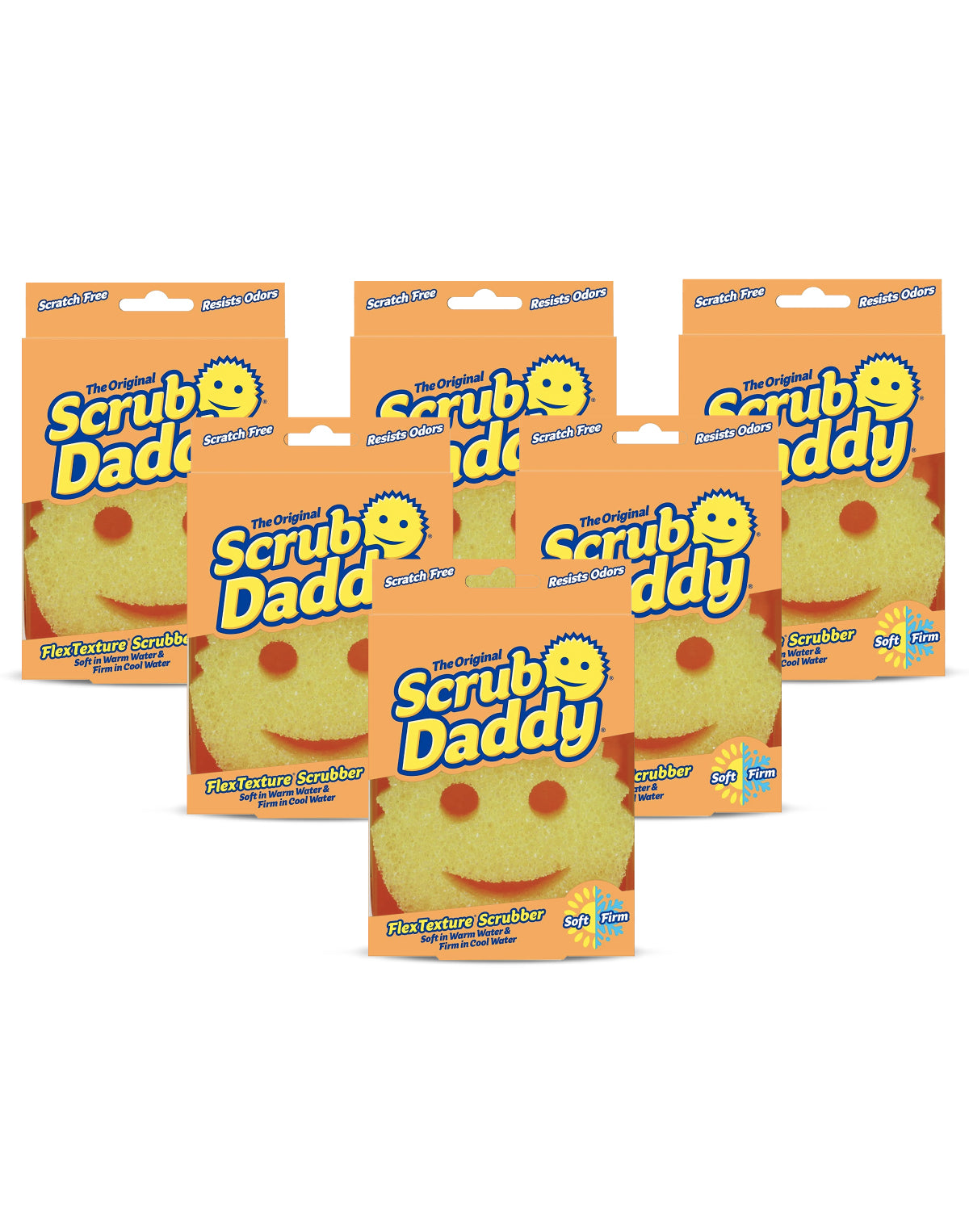 Scrub Daddy Esponja Scrub Daddy 6 x 1 unid