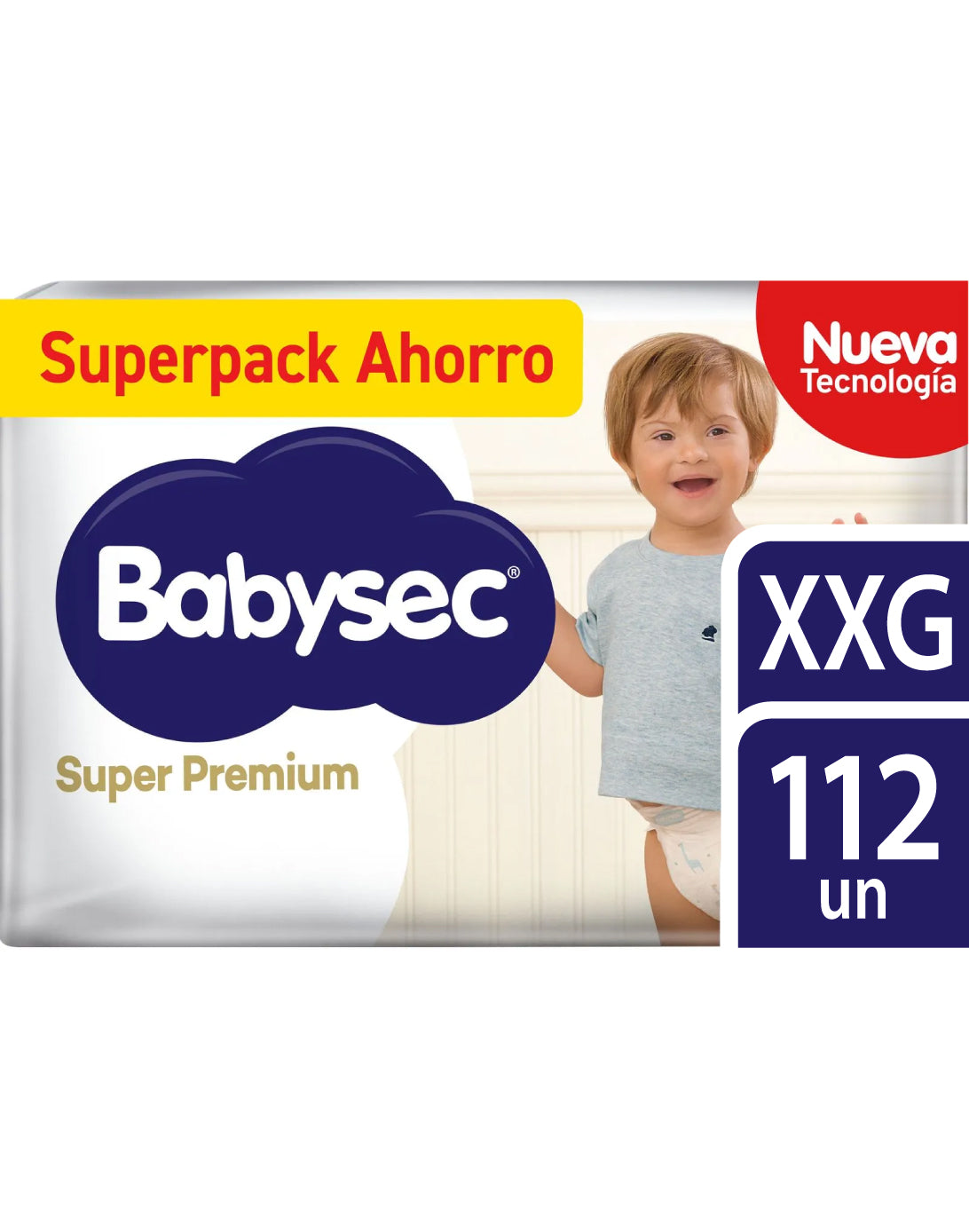 Babysec Pañales Bebé Super Premium XXG 8 x 14 unid