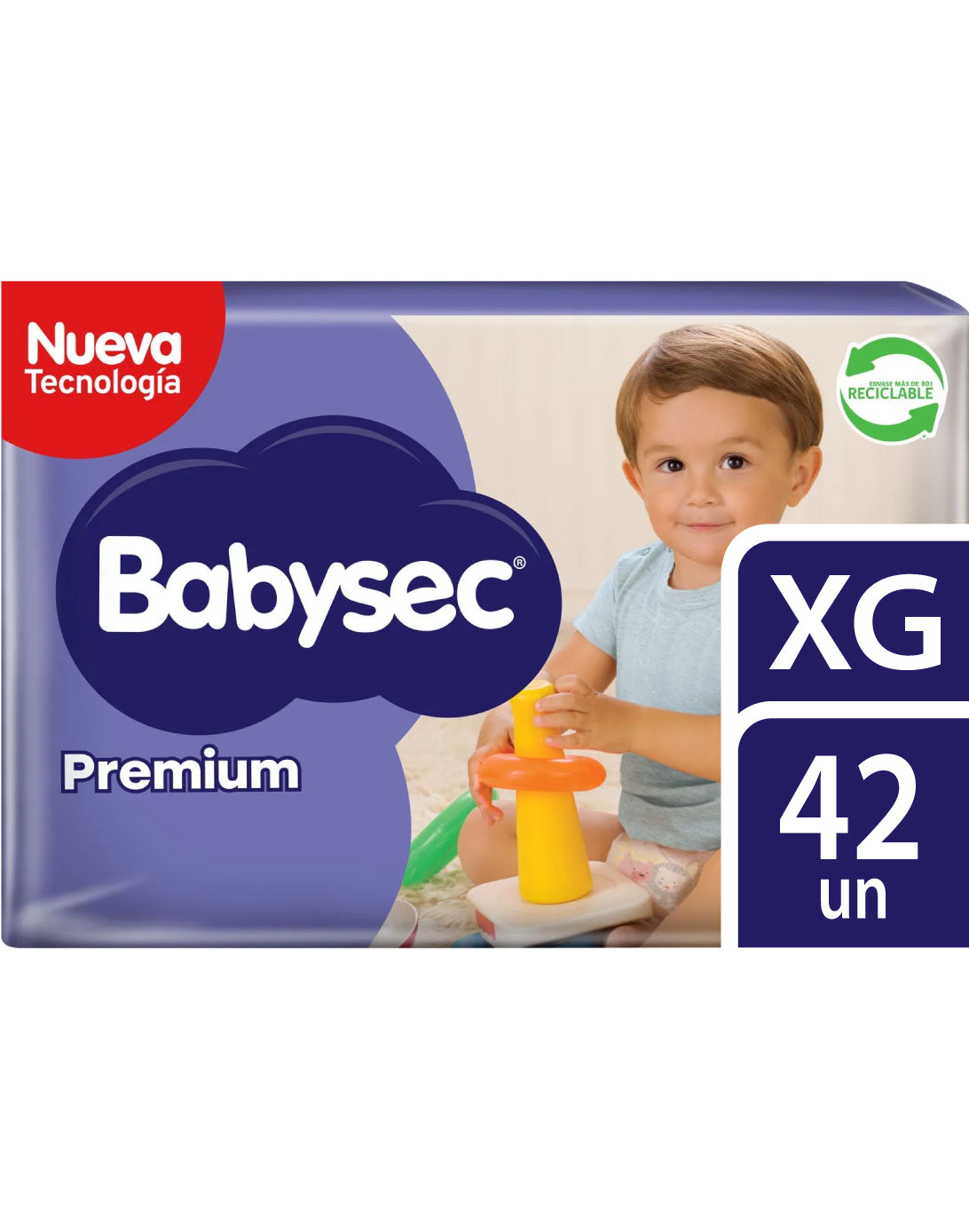 Babysec Pañales Bebé Premium XG 3 x 14 unid