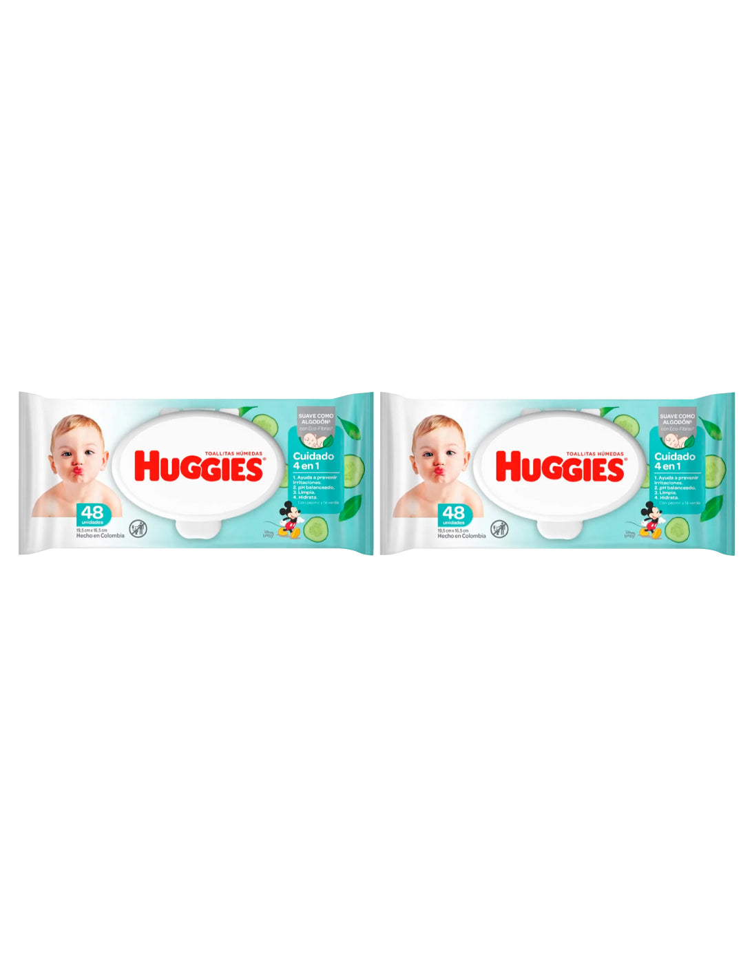 Huggies Toallas Húmedas 2 x 48 unid