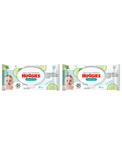 Huggies Toallas Húmedas 2 x 48 unid