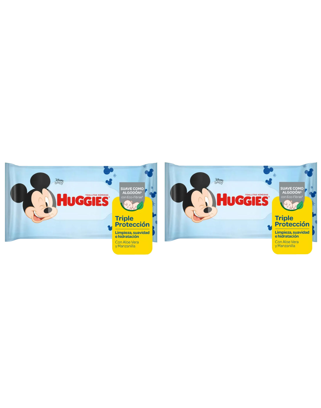 Huggies Toallas Húmedas Mickey 2 x 80 unid