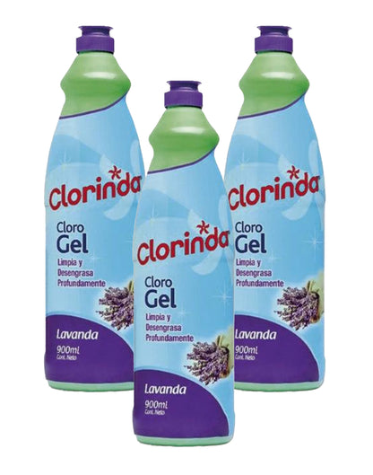 Clorinda Clorogel lavanda 3 x 900 cc