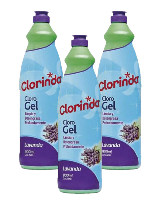 Clorinda Clorogel lavanda 3 x 900 cc