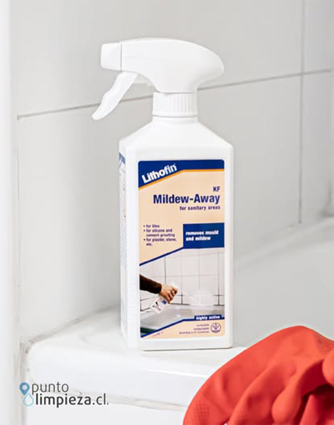 Pack Mildew Away + Cepillos de Limpieza Delgado Cerdas Duras 500 cc + 2 unid