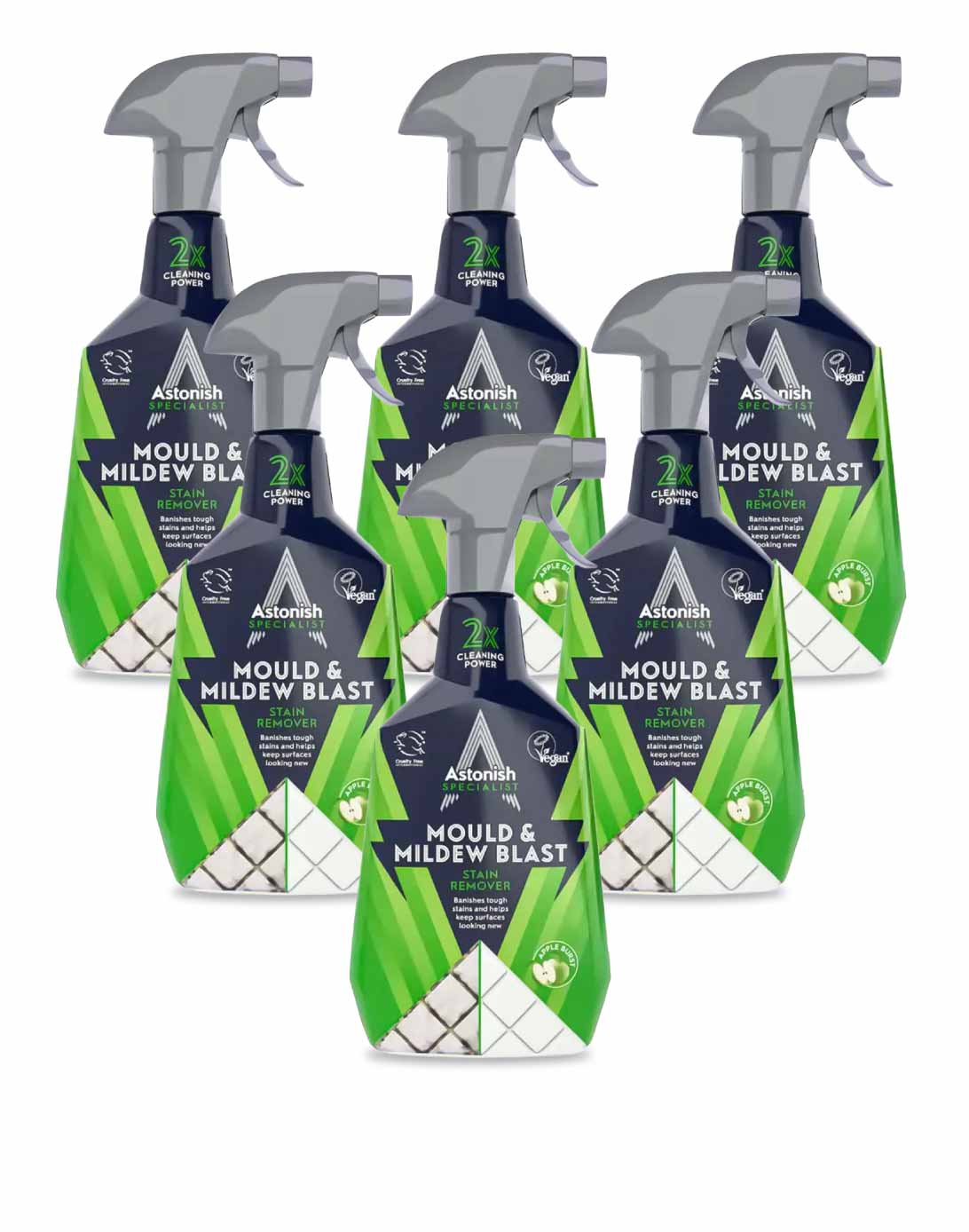 Astonish Limpiador Especialista Antihongos Extra Fuerte 6 x 750 ml