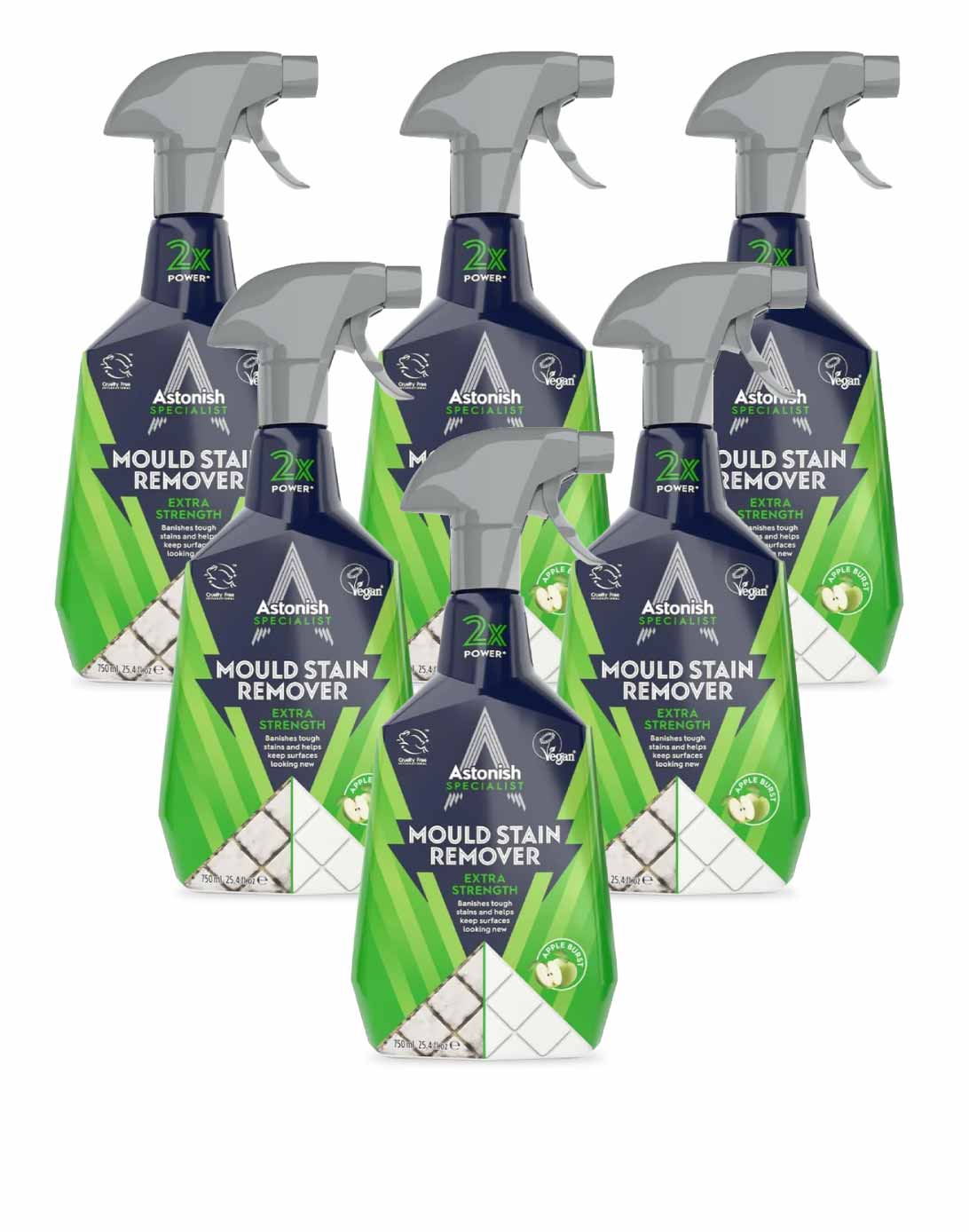 Astonish Limpiador Especialista Antihongos Extra Fuerte 6 x 750 ml