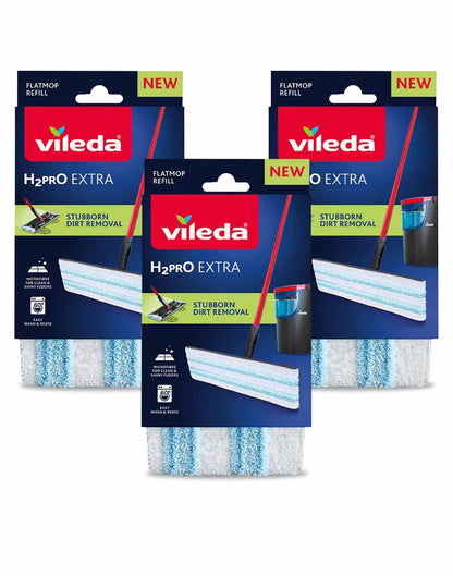 Vileda Vileda mopa repuesto H2PRO 3 x 1 unid