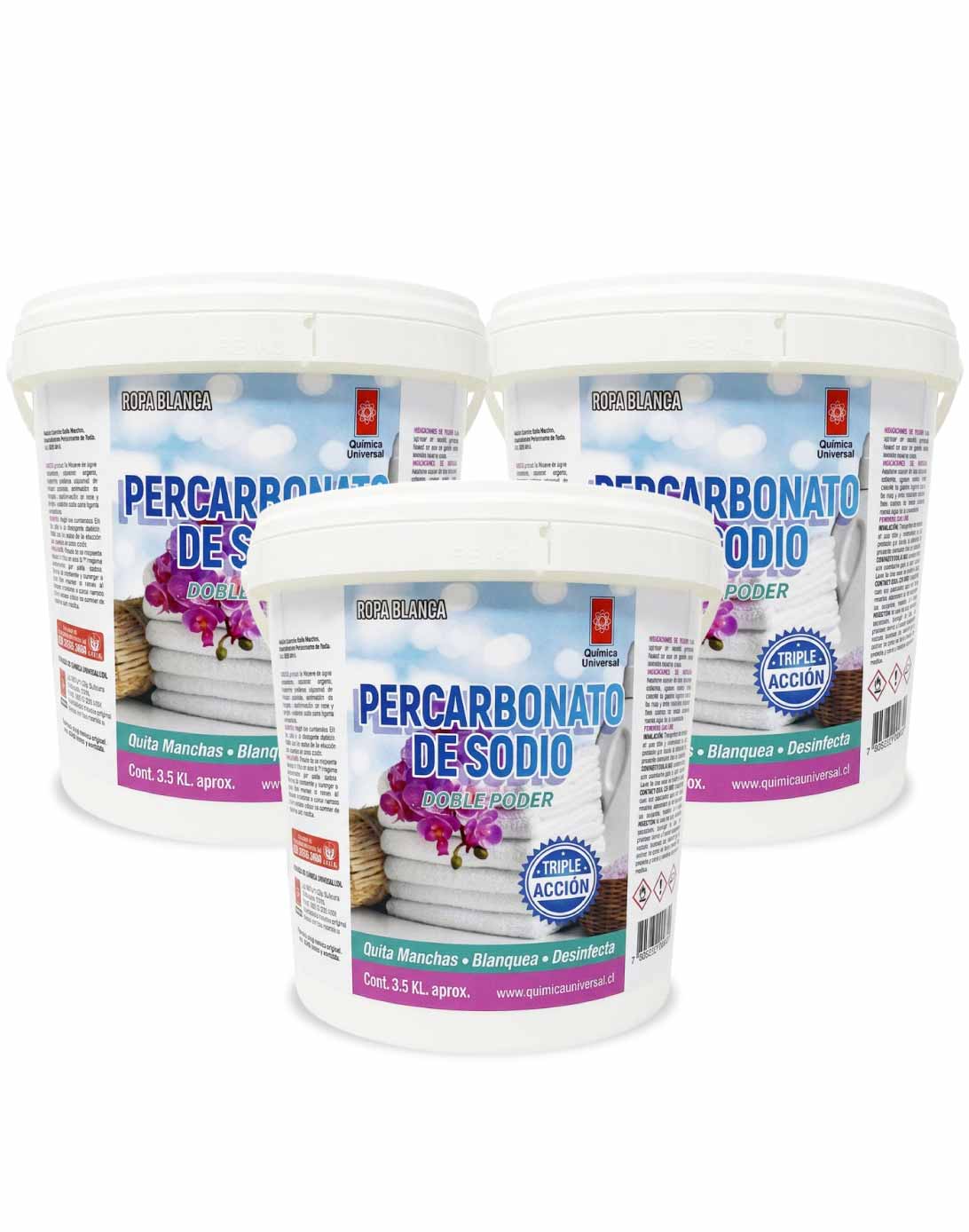 Quimica Universal Percarbonato de Sodio 3 x 3,5 kg