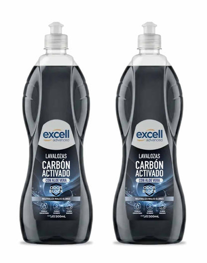 Excell Lavalozas carbón activado odor block 2 x 500 cc
