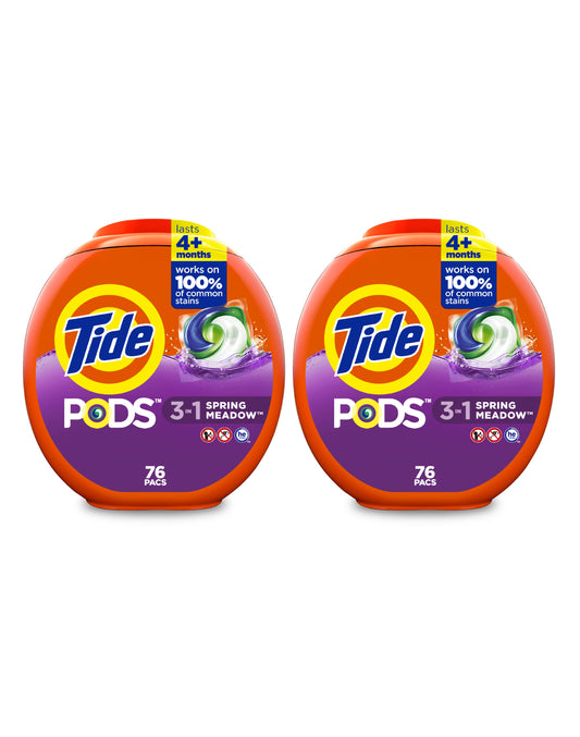 Tide Pods Detergente en capsulas 2 x 76 unid