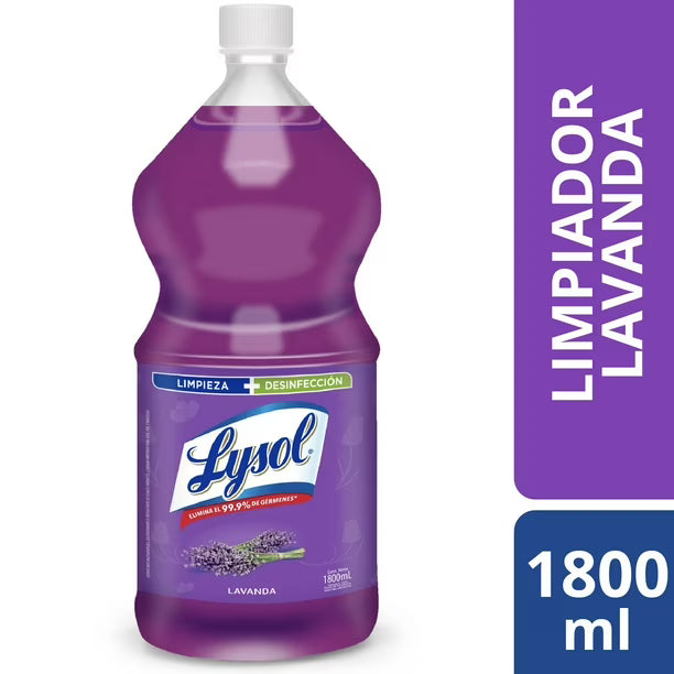 Lysol Limpia pisos Lavanda 1800 cc