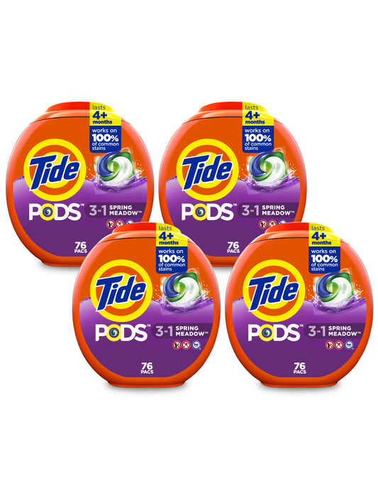 Tide Pods Detergente en capsulas 4 x 76 unid