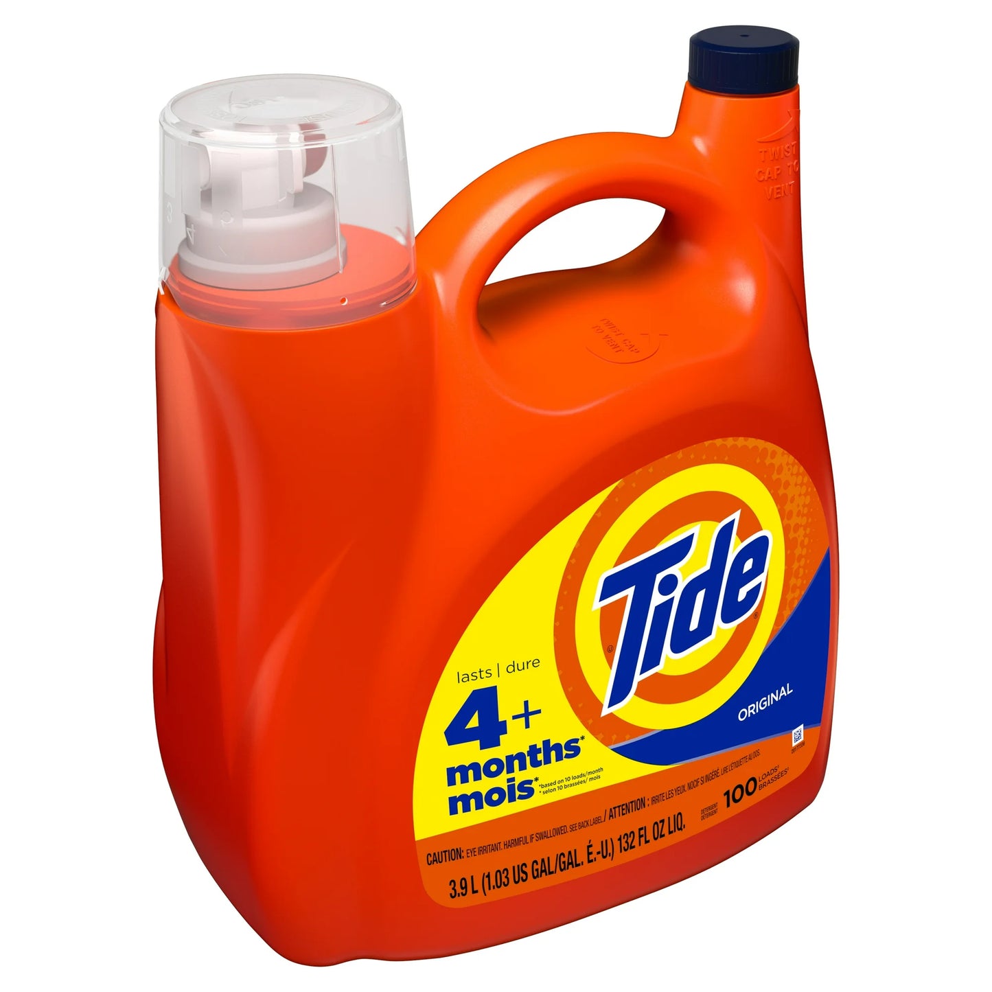 Tide Original Detergente liquido concentrado 2 x 3,9 L
