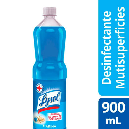 Lysol Limpia pisos Marina 900 cc
