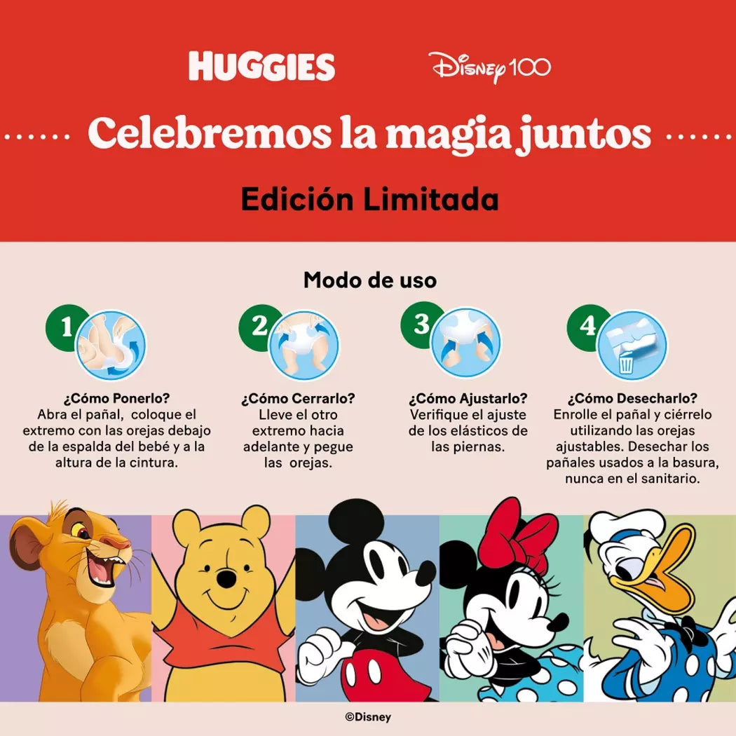 Huggies Pañales Bebé Active Sec XG 52 unid