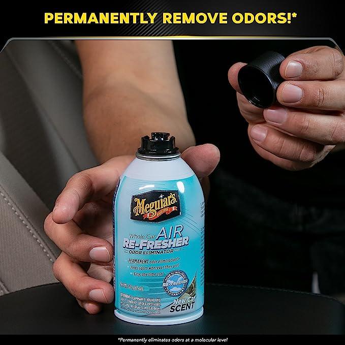 Meguiar's Air Re-freshener Olor Auto Nuevo 57 gr - Puntolimpieza