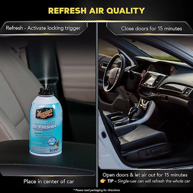 Meguiar's Air Re-freshener Olor Auto Nuevo 57 gr - Puntolimpieza