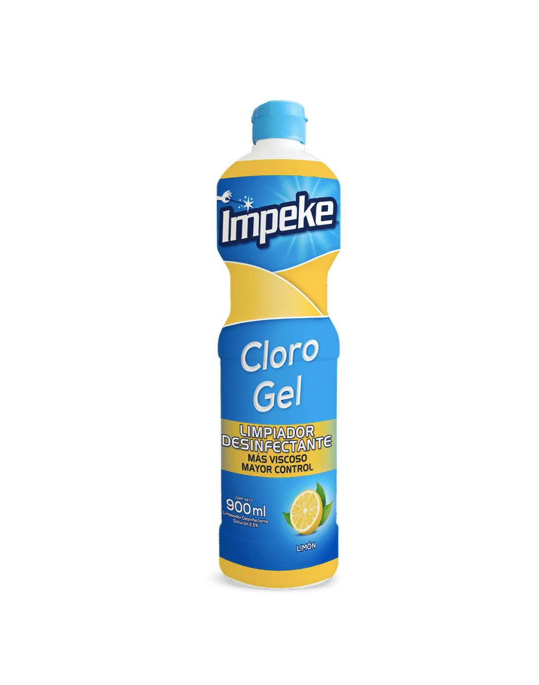 Impeke CloroGel Limón 900 cc - Puntolimpieza