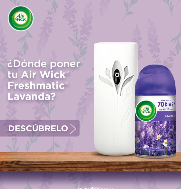 Airwick Freshmatic Full Aparato Lavanda 1kit