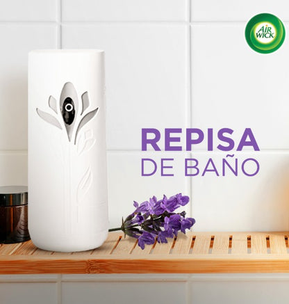 Airwick Freshmatic Full Aparato Lavanda 1kit