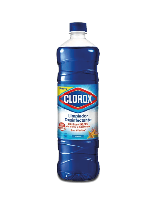 Clorox Limpia Pisos Desinfectante Marina 900 cc - Puntolimpieza
