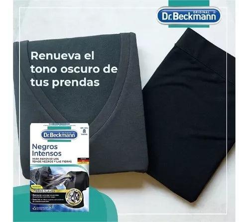 Dr. Beckmann Toallas Negros Intensos 8 unid - Puntolimpieza