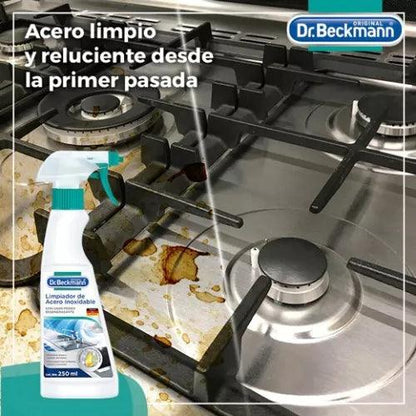 Dr. Beckmann Limpiador de Acero Inoxidable 250 cc - Puntolimpieza