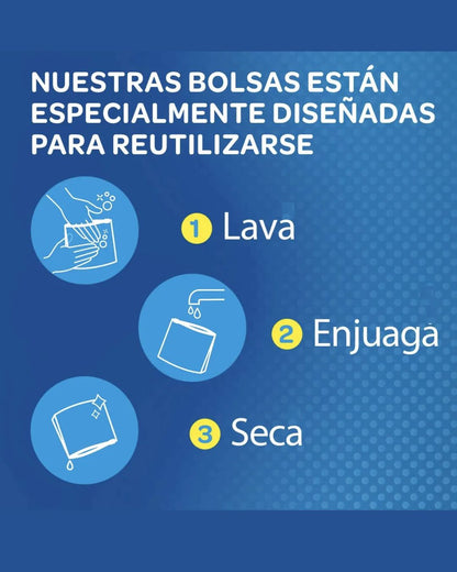 Ziploc Bolsa Hermetica Multipack 9 unid